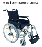 Standard-Rollstuhl Rotec XL - ohne Trommelbremse
